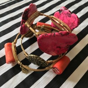 Bourbon and Bowties bracelets